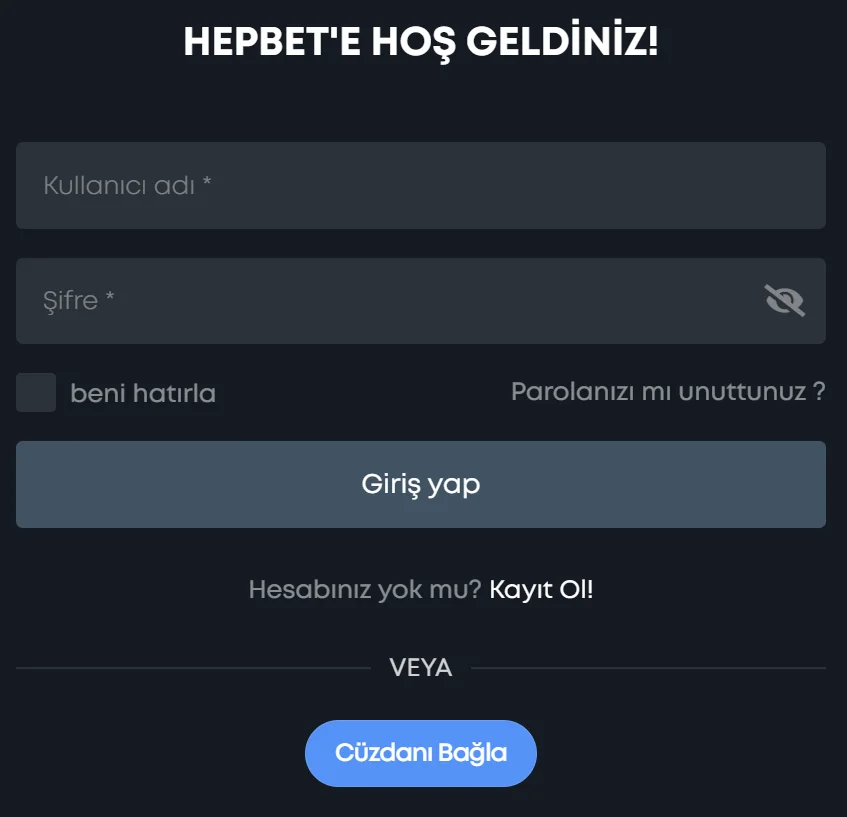 Login